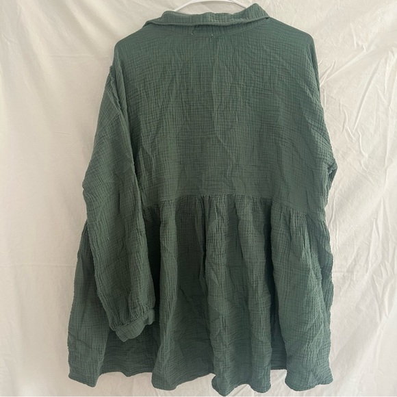 Entro Green blouse - Picture 5 of 5